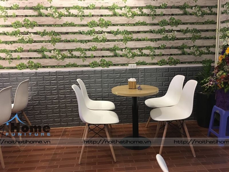 thiết kế cửa hàng kem